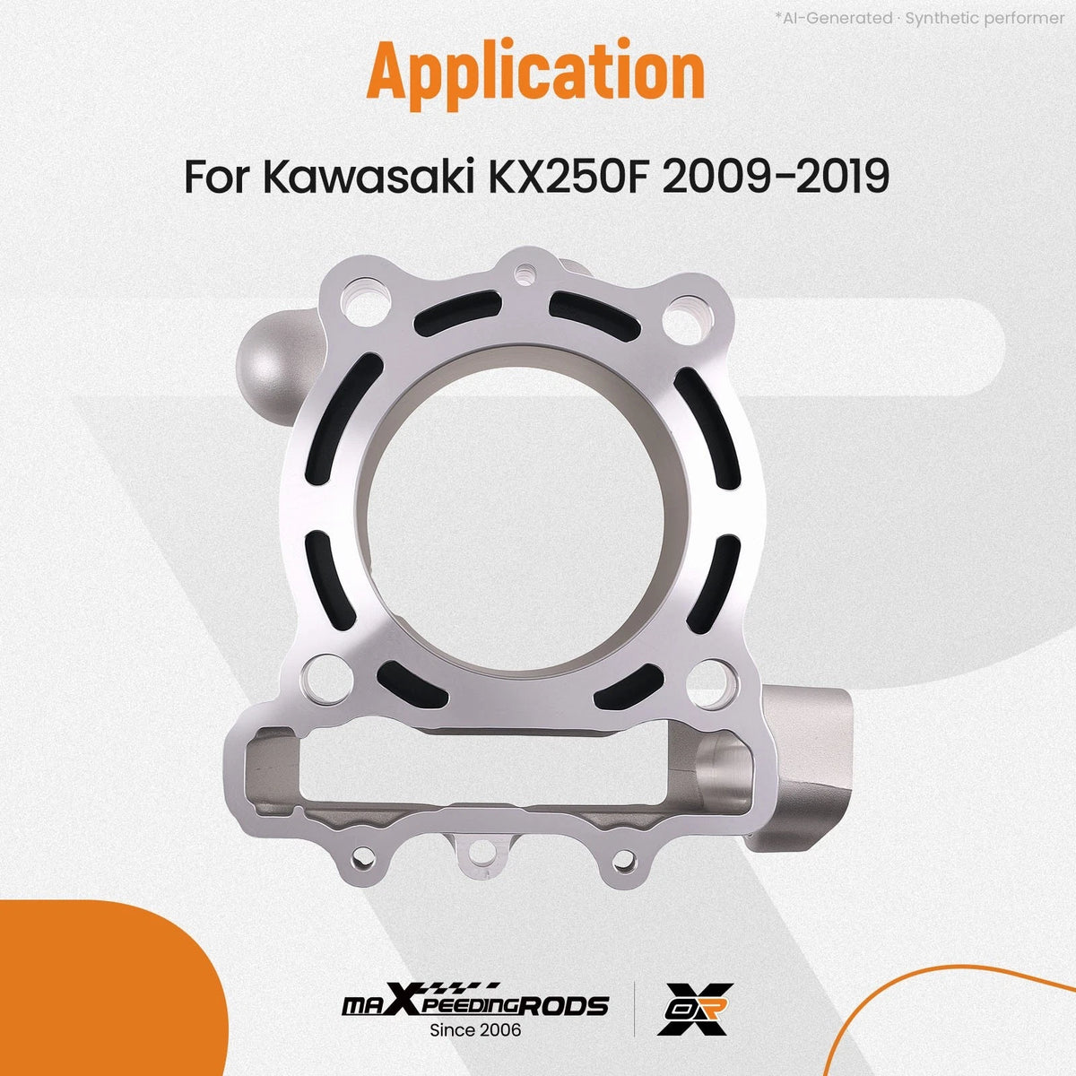 Cylinder Piston Kit 77mm for Kawasaki KX250F (2009–2019) 11005-0613 Ceramic