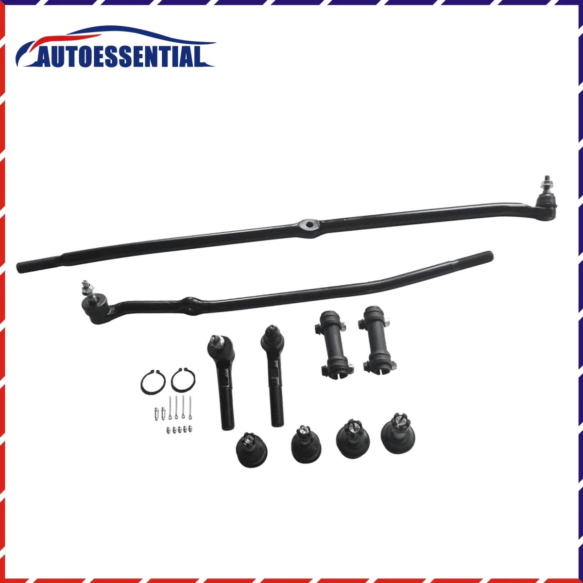 10PC Front Suspension Kit Ball Joints for Dodge Ram 2500 3500 (2003–2008)