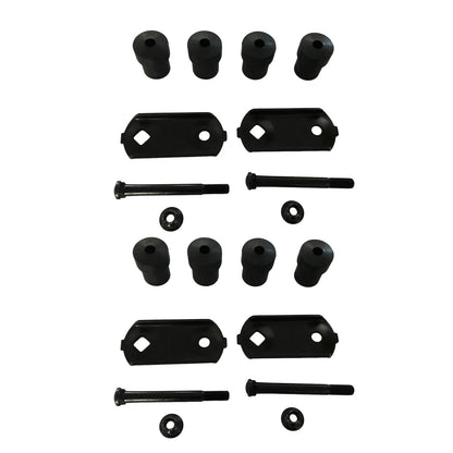 2X Rear Spring Shackle and Bushing Kit for Chevy Camaro Pontiac Firebird (1968–1981)