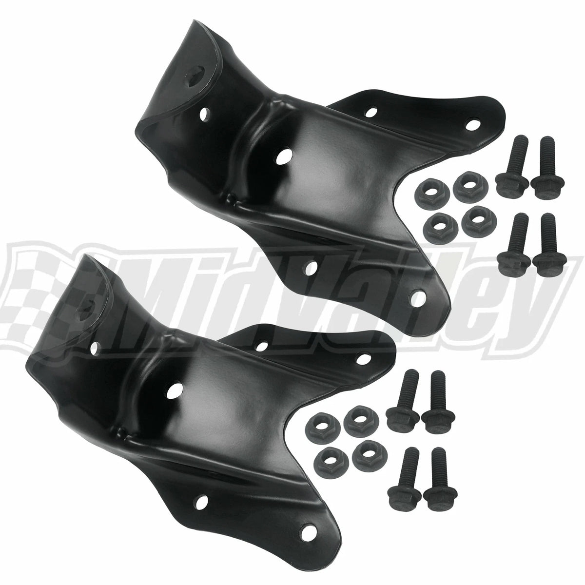 2X Leaf Spring Rear Shackle Hanger Bracket for Ford F150 F250 F350 (1997–2003)