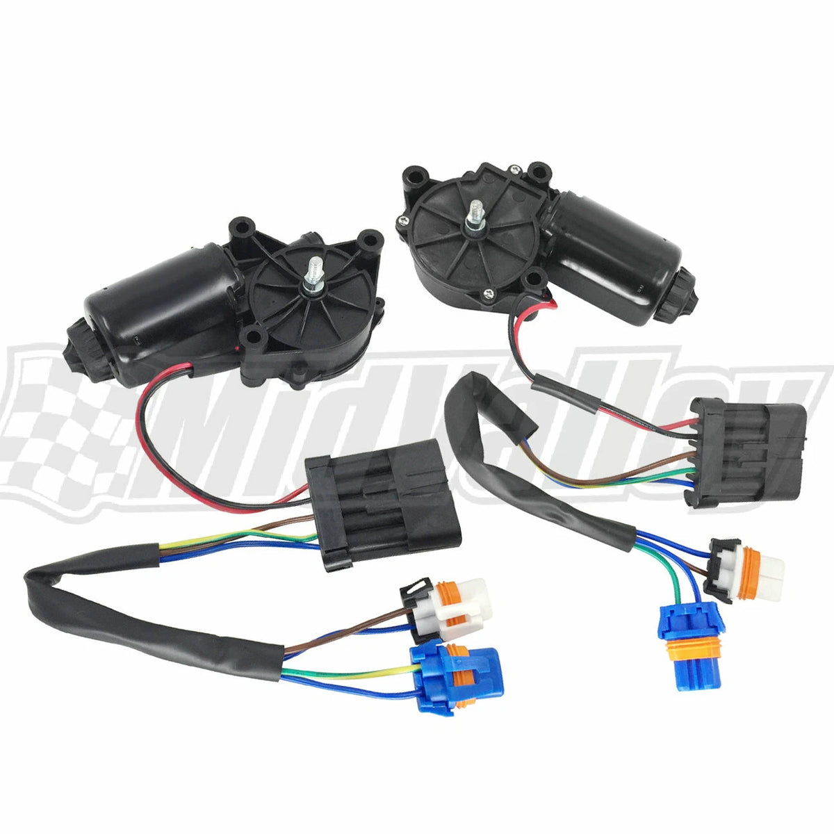 Headlight Motors Set of 2 LH RH for Chevrolet Corvette (2000–2004)