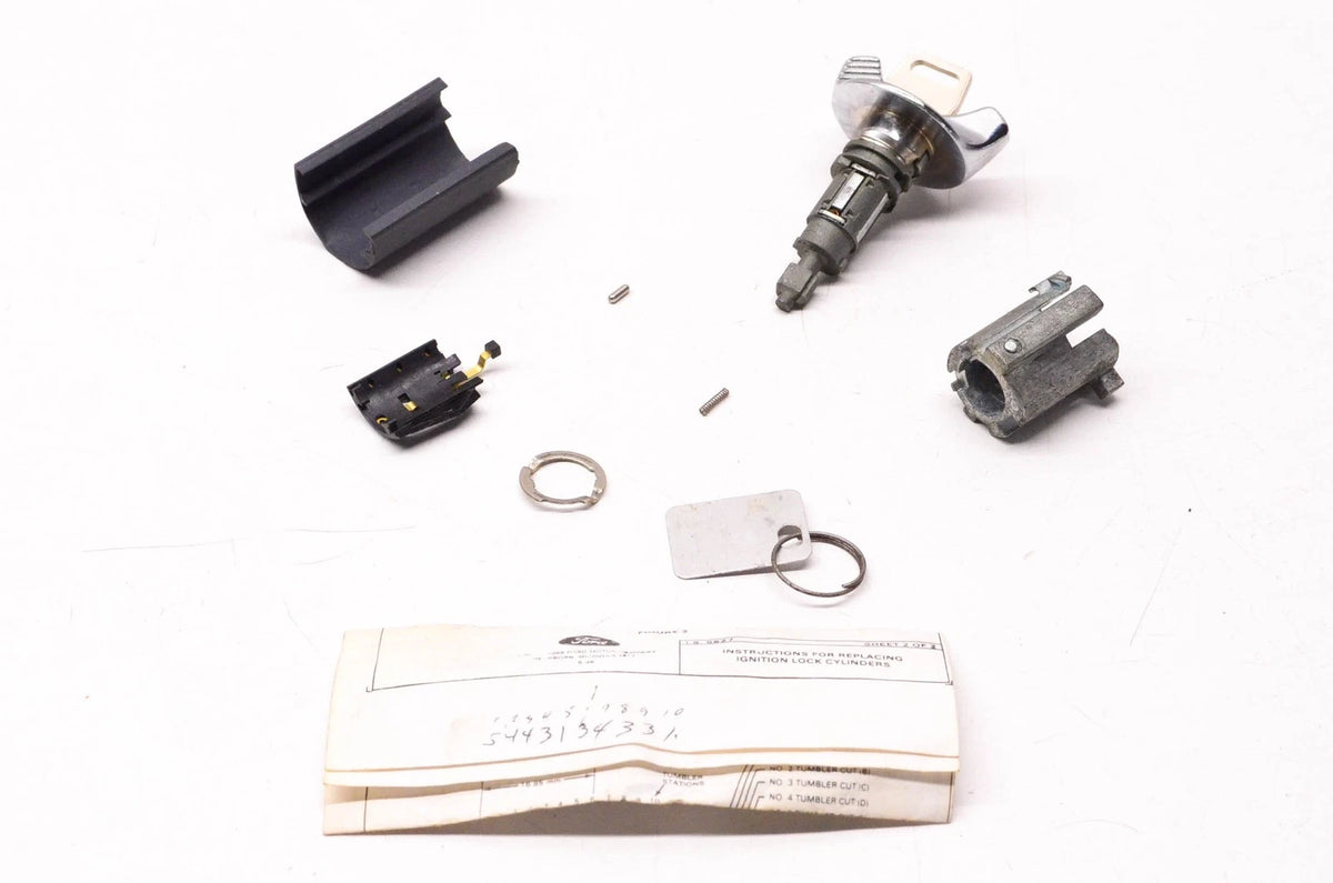 Ignition Lock & Key Kit for Motorcraft (SW-2401, F3MY-11582-A)
