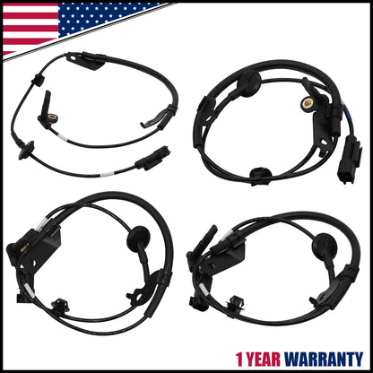 Set of 4 ABS Wheel Speed Sensors for Mitsubishi Lancer Outlander (2008–2017)