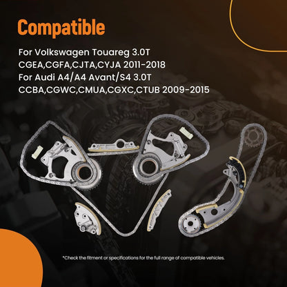 Engine Timing Chain Kit for Audi A6/A7/A8 3.0T (2009–2013) 079109469AL
