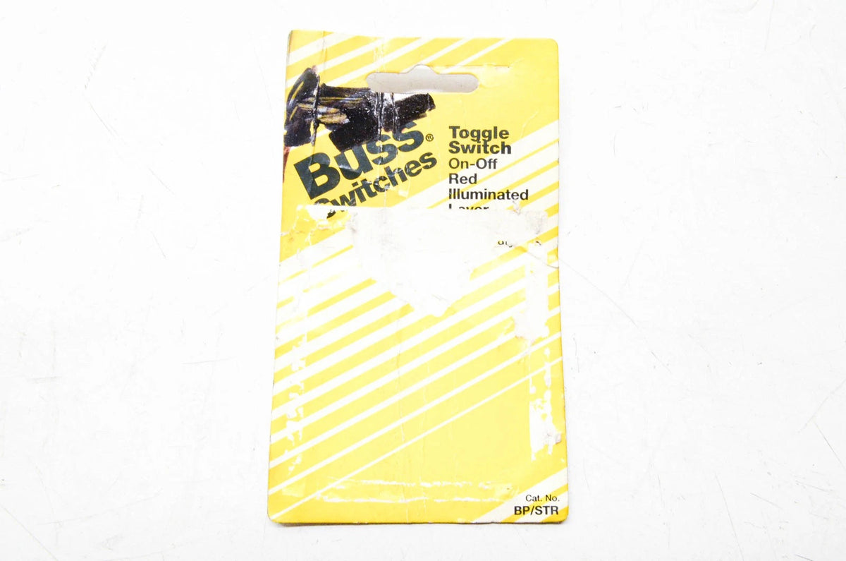 Bussmann Illuminated Toggle Switch for Various Applications (NOS)