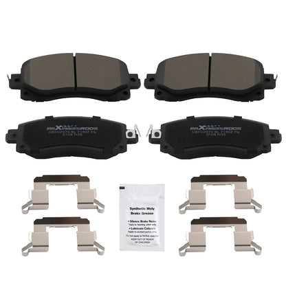Set of 4 Front Ceramic Brake Pads for Subaru Forester (2019–2025), Impreza (2017–2025)