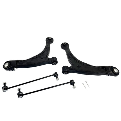 Set of 4 Front Lower Control Arm Ball Joint Sway Bar Link for Honda Ridgeline (2006–2014)