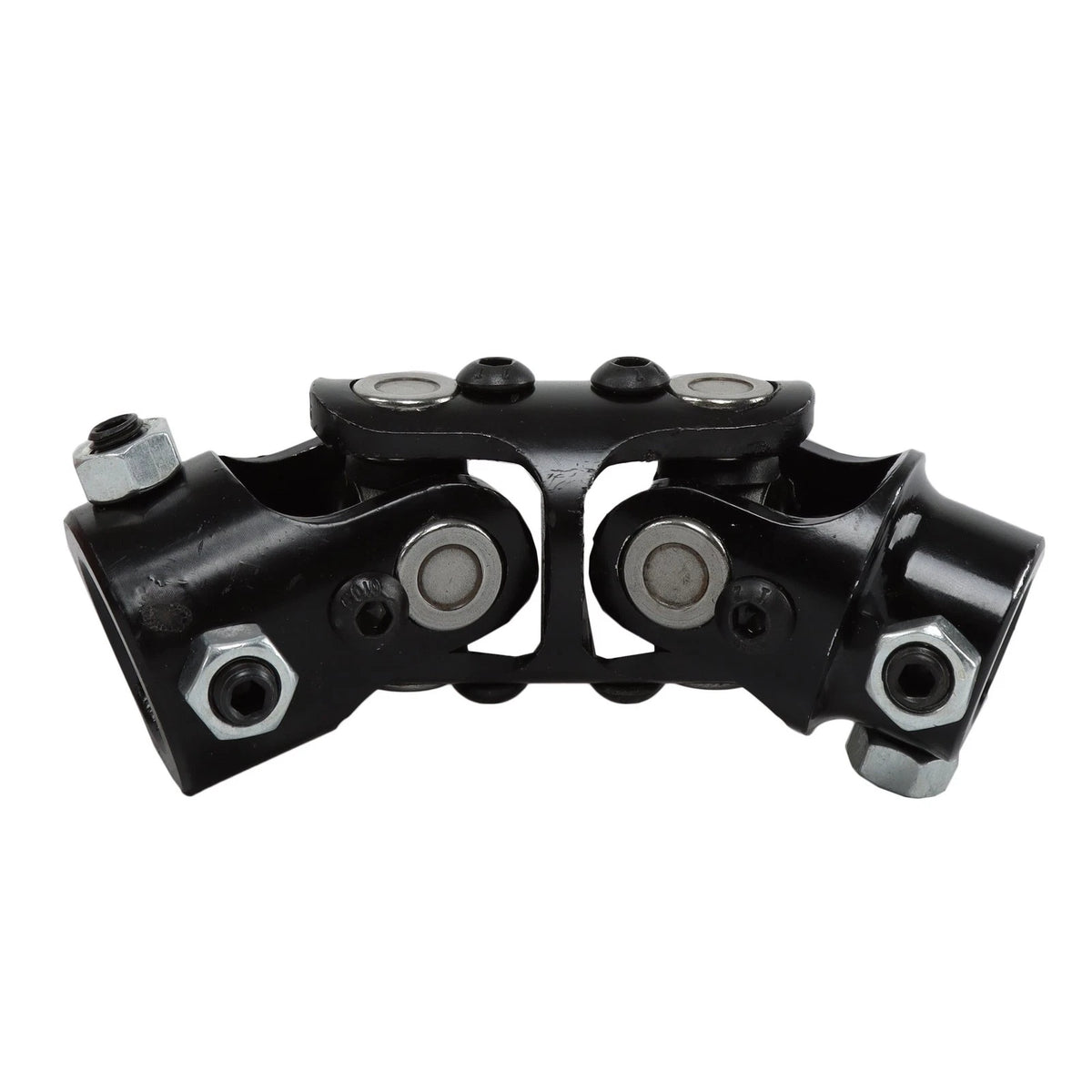 1" DD Black Double Steering U Joint Coupler for 3/4" Shaft