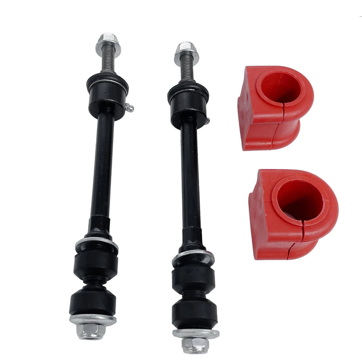 Front Suspension Stabilizer Sway Bar Bushing Link Kit for Ram 1500 4WD (2006–2012)