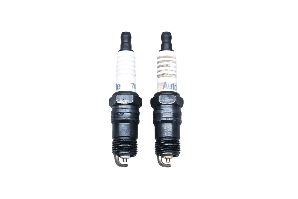 2X Autolite 764 Copper Core Resistor Spark Plugs for