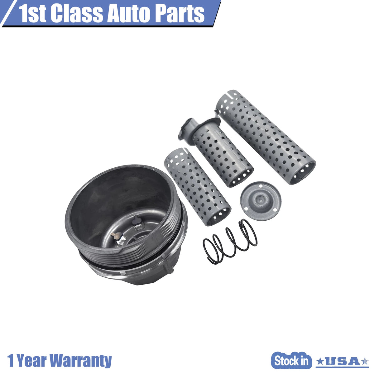 Metal Oil Filter Cap 917-016 for Toyota Avalon, Scion TC, Lexus LS460 (2005–2020)