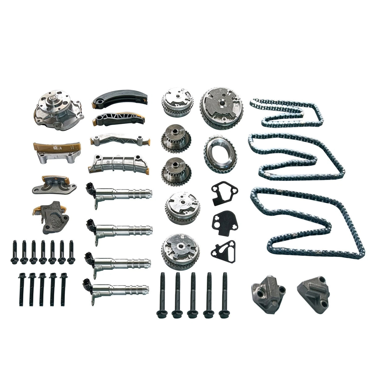 24x Engine Timing Chain Kit with Water Pump for Buick Chevy Cadillac GMC 3.6L