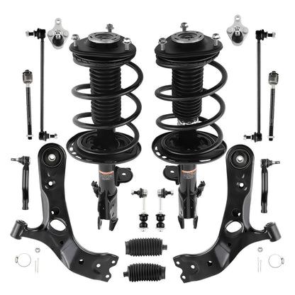 Set of 14 Suspension Parts for Toyota RAV4 (2006–2012)