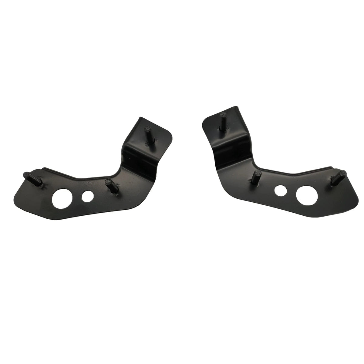 2X Front Steel Bumper Bracket Set for Ford Mustang V8 (2005–2014) 5R3Z17E857AA