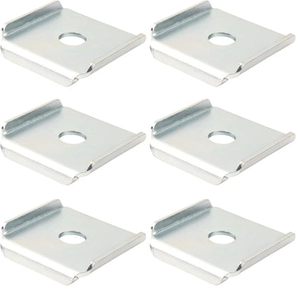 Set of 6 X-Blade Dual Mulching Blade Adapters for Standard Commercial Mowers