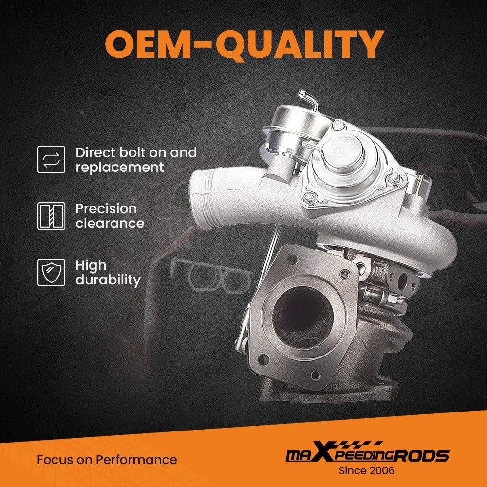 Turbocharger for Volvo S60 S80 V70 XC70 XC90 B5254T2 2.5L TD04L-14T 49377-06201