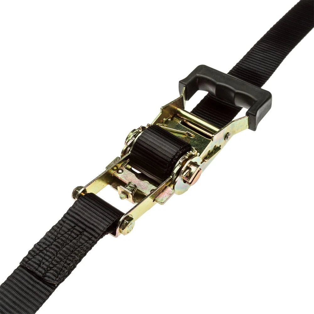 Set of 8 Ratchet Straps 1-3/8" x 7' with S-Hooks