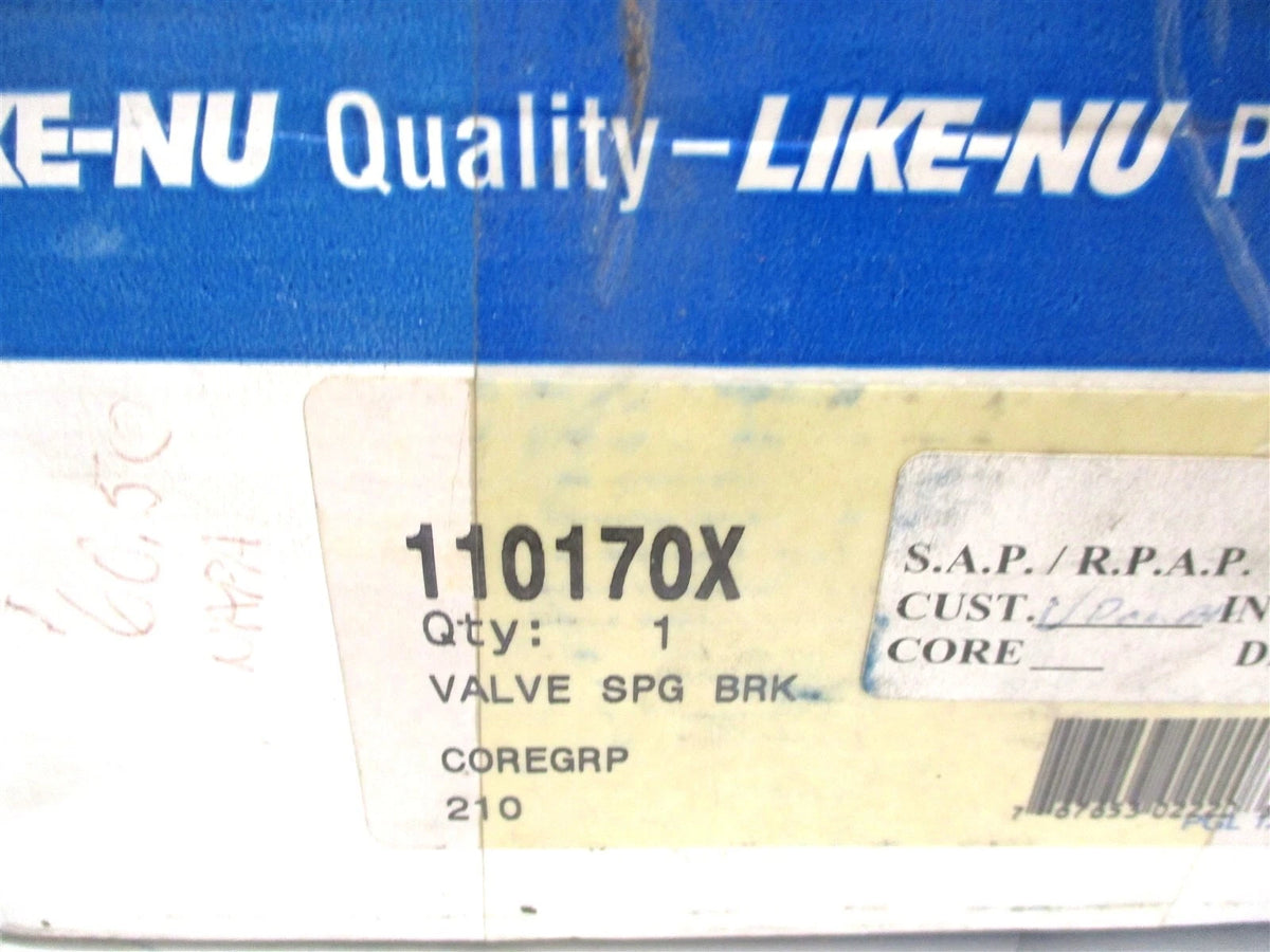 Reman Haldex Midland Spring Brake Control Valve for (110170)
