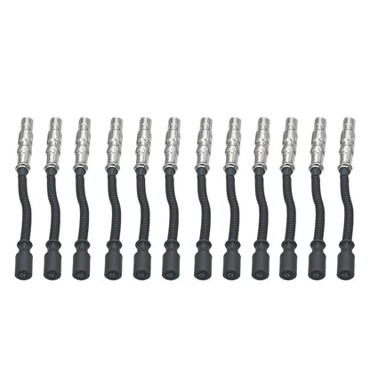 Set of 4 Spark Plug Wires for Mercedes Benz E320 ML350 ML320 C280 (1996–2005)