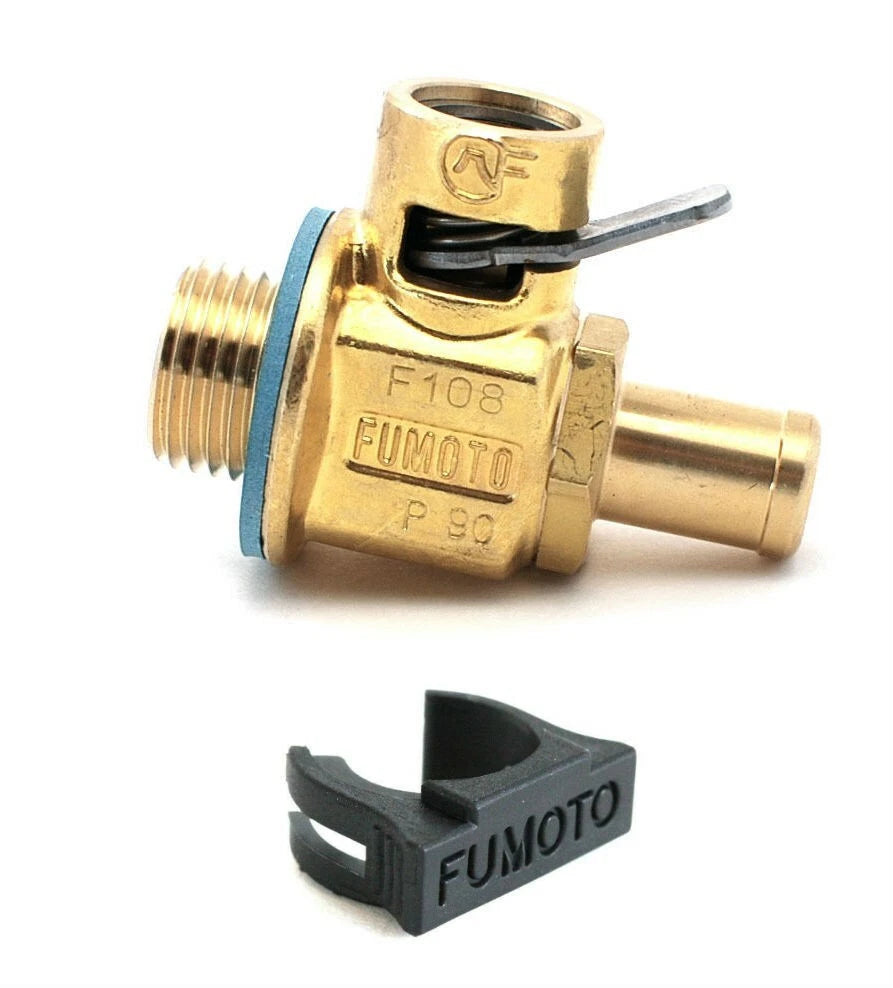 Fumoto F108N Engine Quick Oil Drain Valve with LC-10 Clip for