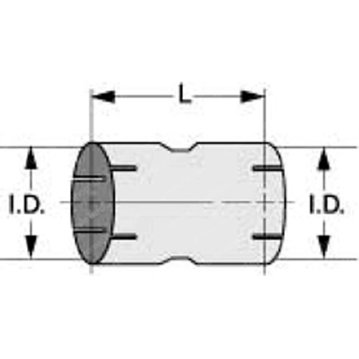 5 Inch Steel Straight Exhaust Coupler for BESTfit (2010–2023)