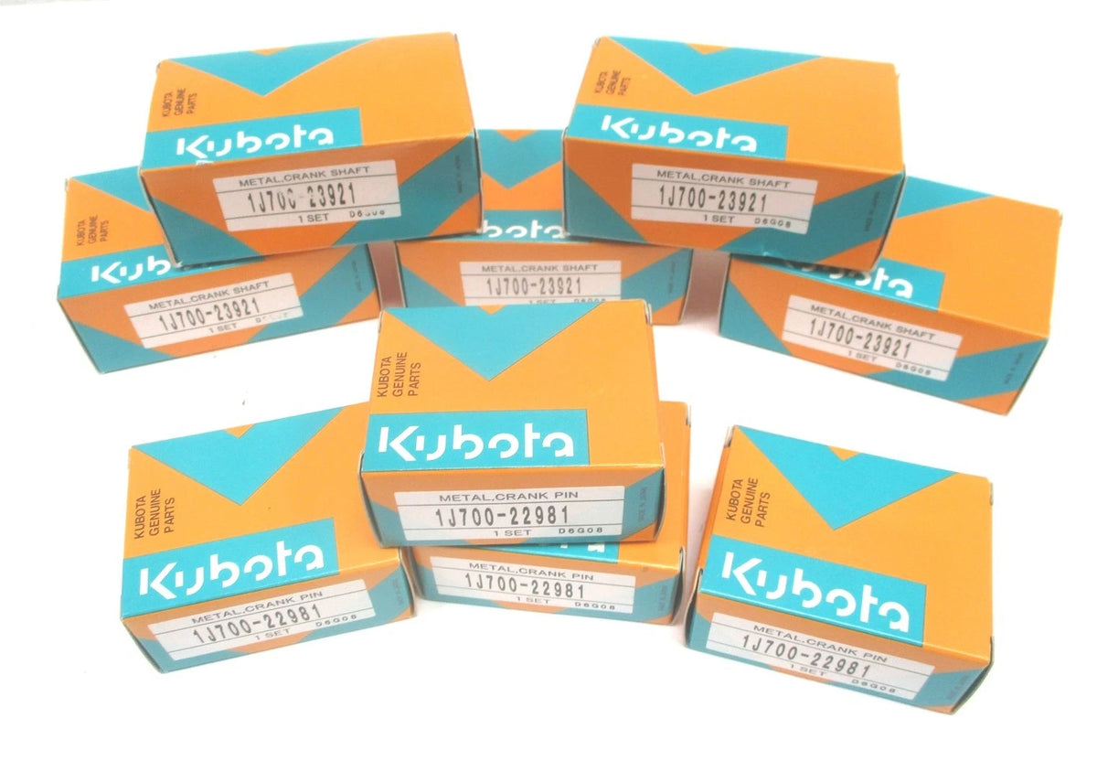 Engine Metal Kit 0.4mm U/S for Kubota (1J700-23773, 1J700-22981, 1J700-23921)