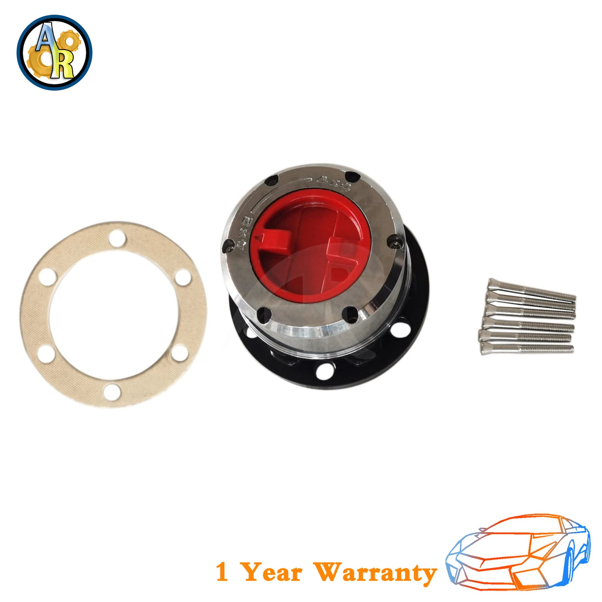 Locking Hubs for Jeep CJ2 CJ3 CJ5 CJ6 Jeepster Comando Wagon Pickup (1941–1971)