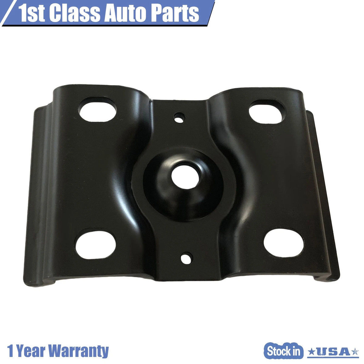 Set of 2 Rear Axle Spring U-Bolt Plate Brackets for Ford F-250 F-350 (1999–2023)