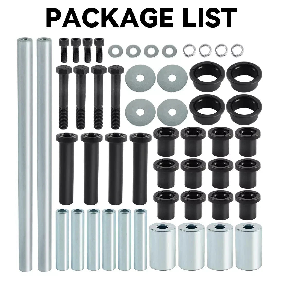 Set of 2 A-Arm Bushing Shafts for Polaris Sportsman 400 450 600 700 (2000–2014)