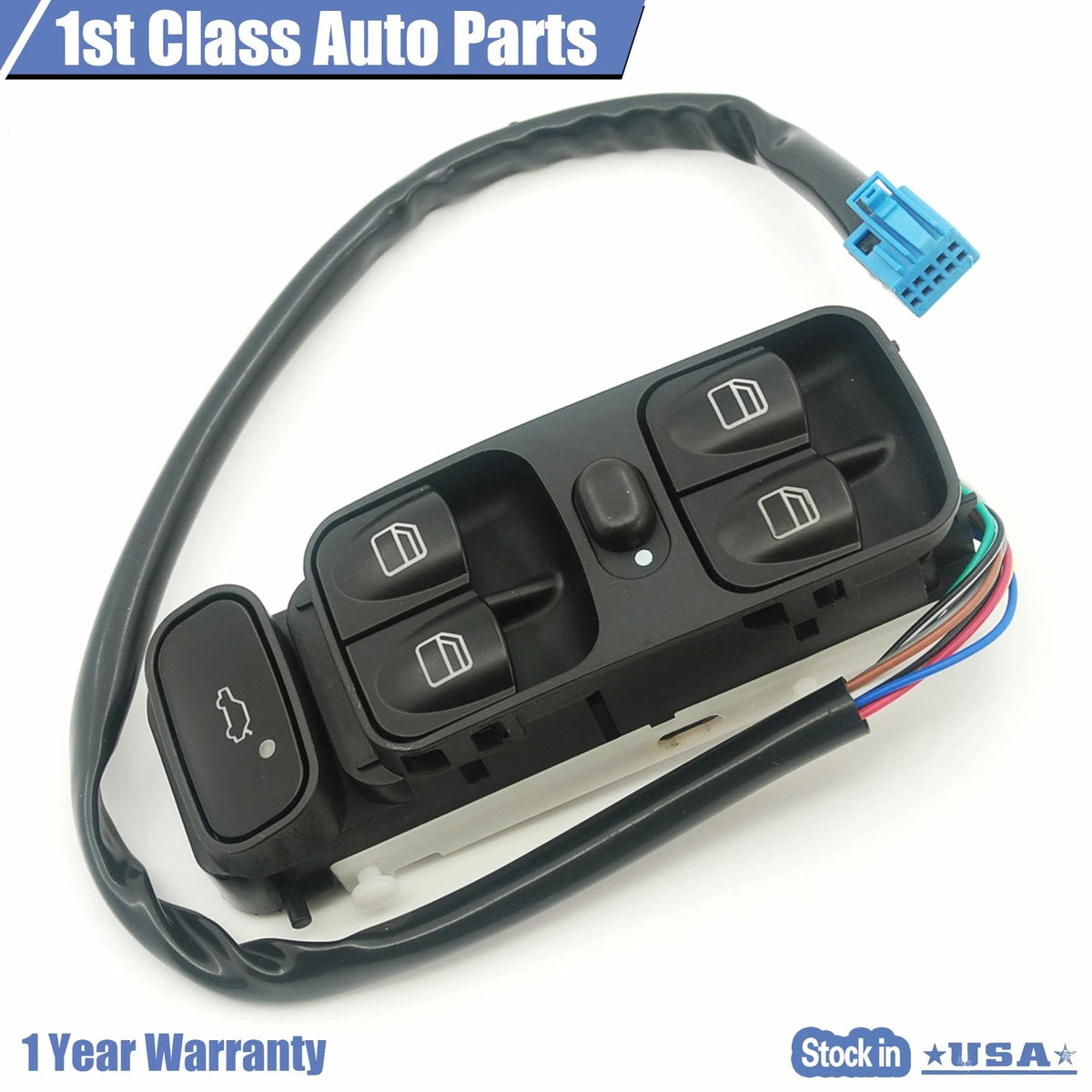 Power Master Window Switch for Mercedes-Benz C350 C55 AMG (2005–2007) 2038200110