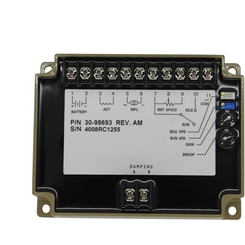 Speed Controller 3098693 for Cummins KTA19GC K19 QSK19G