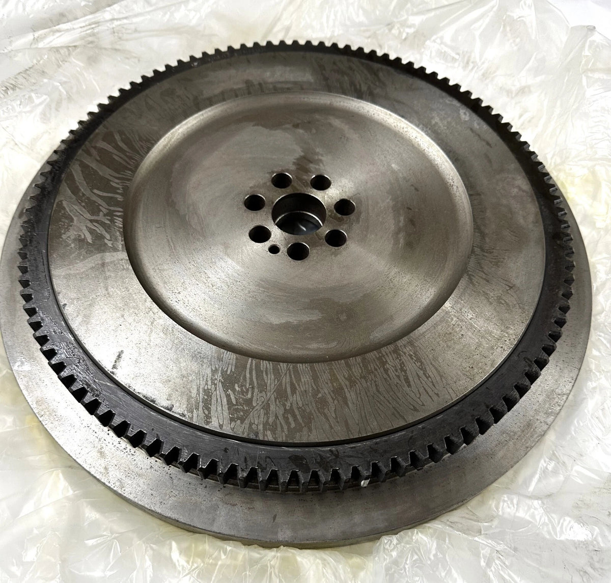 Genuine OEM Flywheel for Kubota V2607 (14" Bottom, 12.5" Gear)