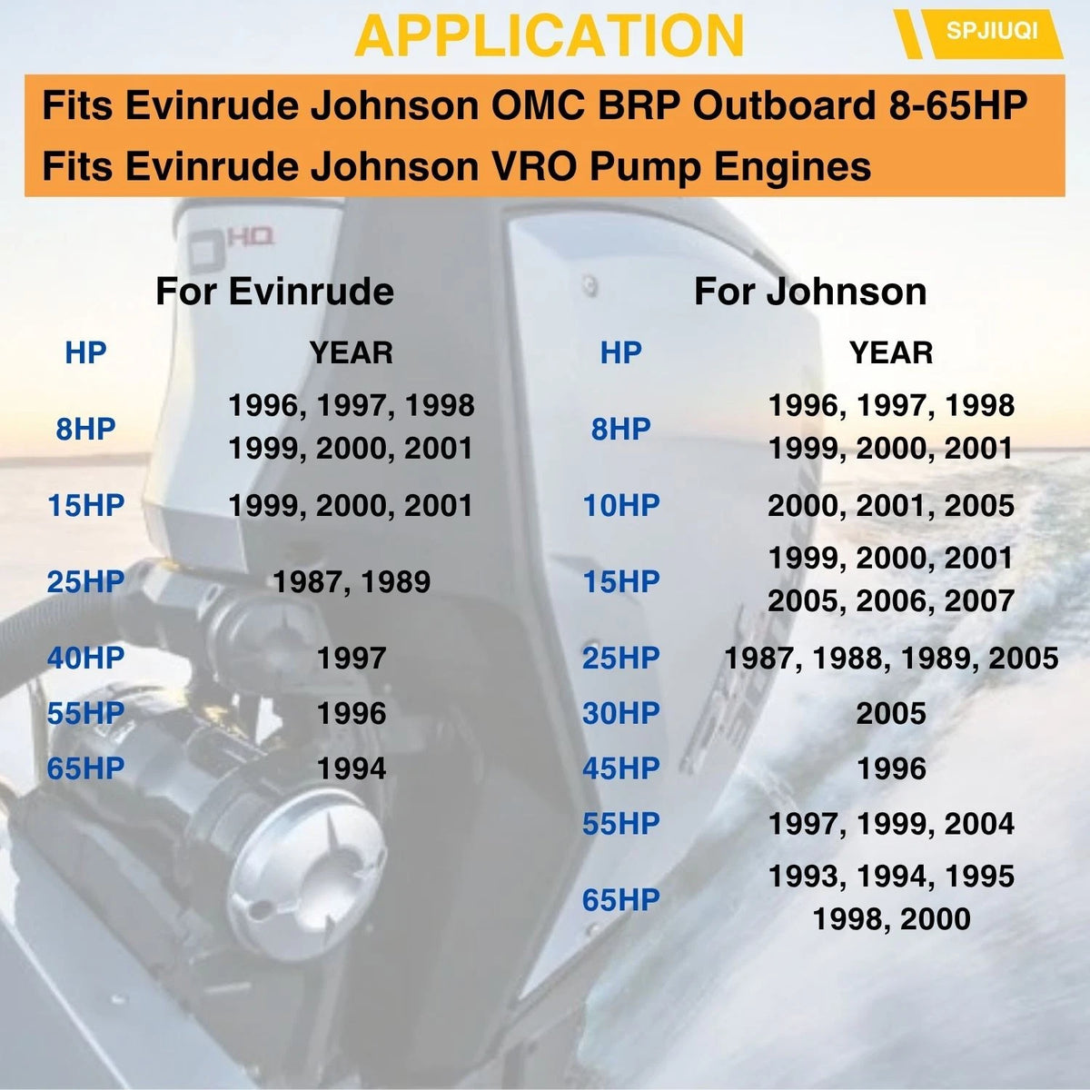 Inline Fuel Filter 0397715 for Evinrude Johnson 8-65HP (VRO)