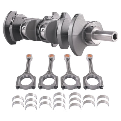 Set of 4 G4KJ Crankshaft & Con Rods & Bearings for Hyundai Kia 2.4L (2011–2020)