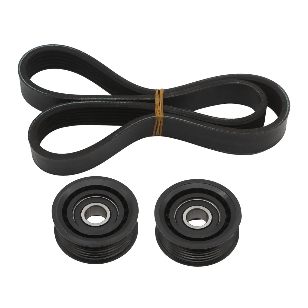 Drive Belt Replacement Kit 5Pc for Maserati Ghibli Levante Quattroporte (2014–2023)