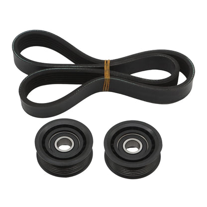 Drive Belt Replacement Kit 5Pc for Maserati Ghibli Levante Quattroporte (2014–2023)