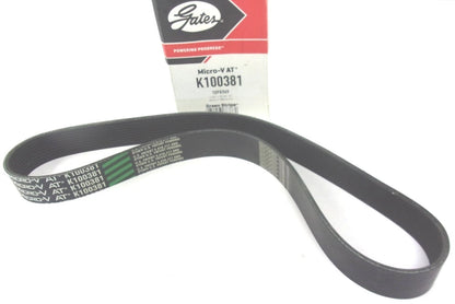 Gates Serpentine Micro-V Belt 10PK969 for K100381 (38-3/4" X 1-3/8")