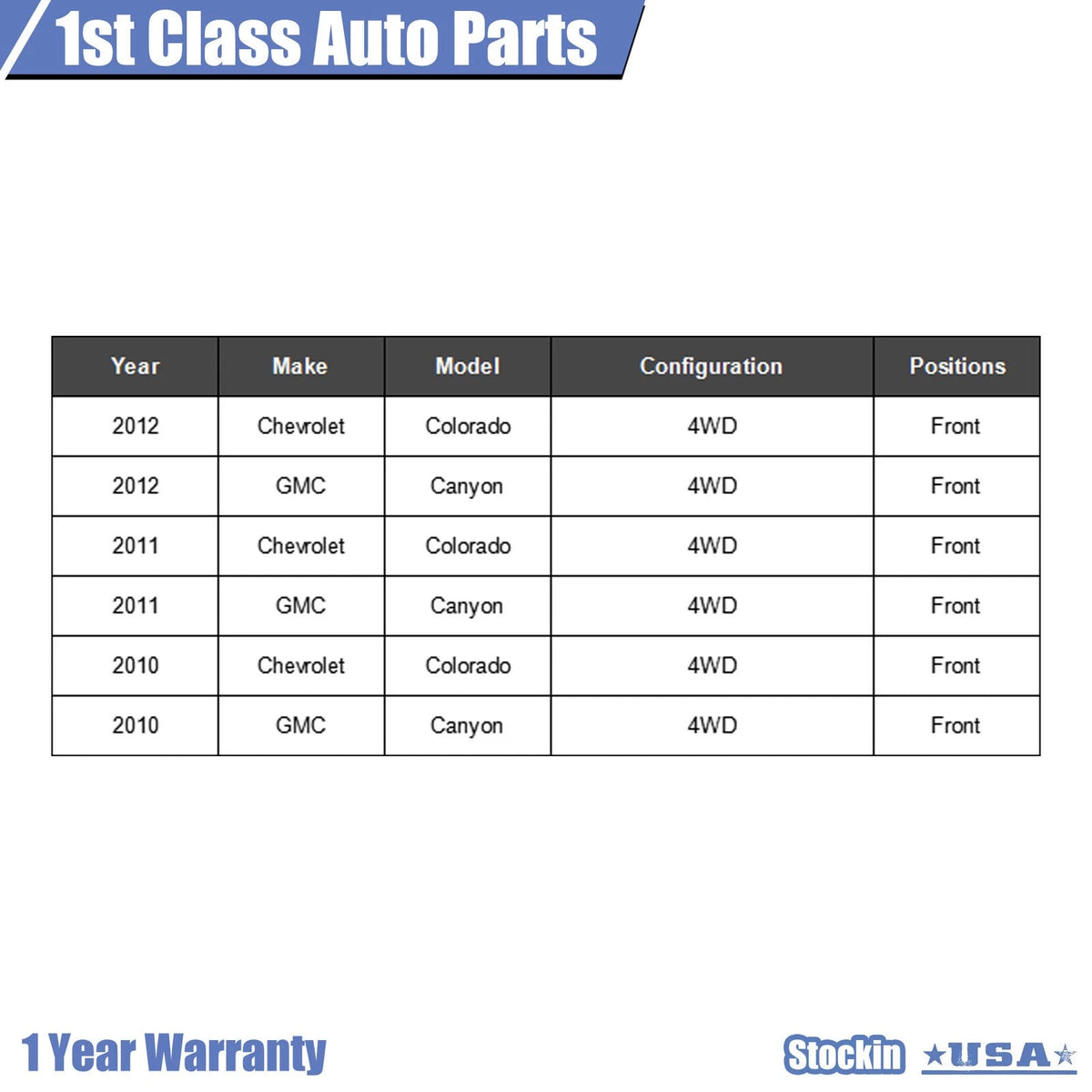 28.5" Front Drive Shaft for Colorado Canyon Isuzu i-350 (2004–2012) 370 936-113