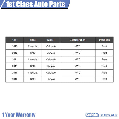 28.5" Front Drive Shaft for Colorado Canyon Isuzu i-350 (2004–2012) 370 936-113
