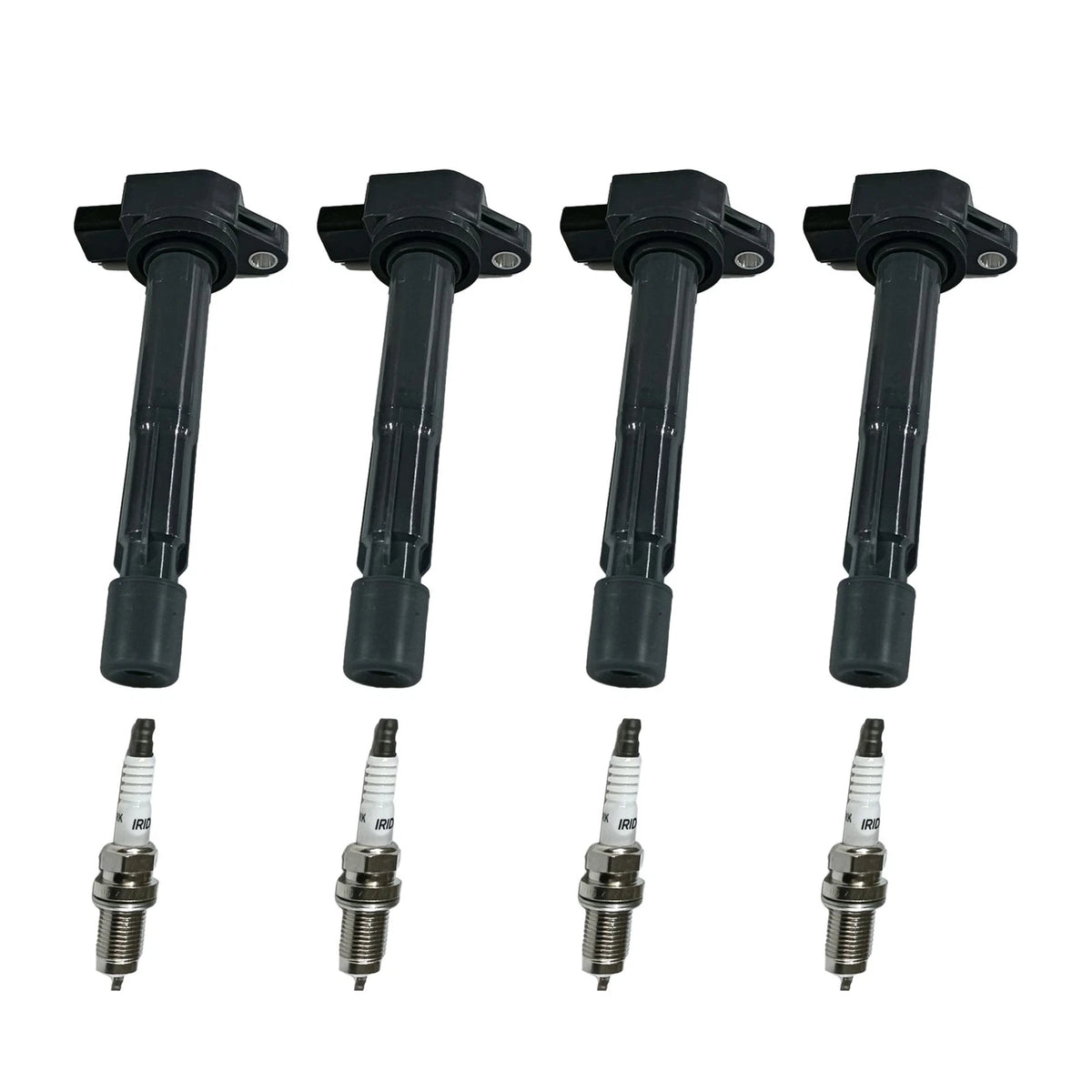 4X Ignition Coil & Iridium Spark Plug for Acura TSX L4 2.4L (2004–2008)