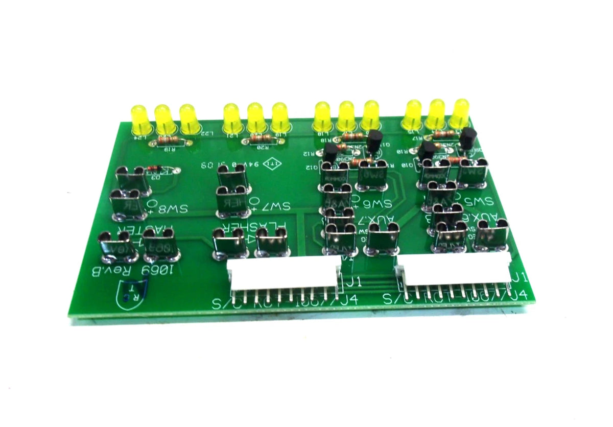 RCT-1067/J4 Bus Switch Panel Circuit Board for R.C. Tronics (N/A)