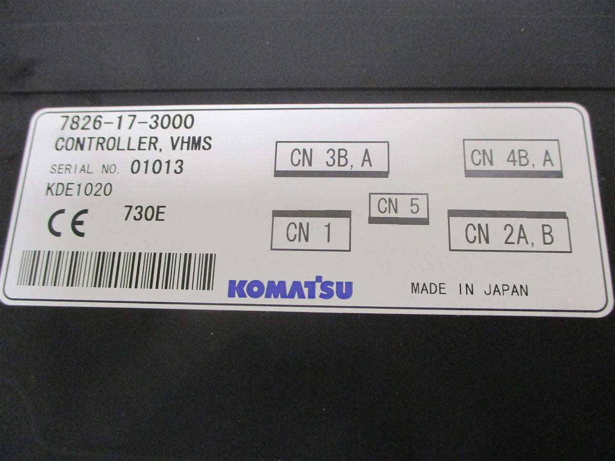 VHMS Controller for Komatsu Excavator (7826-17-3000)