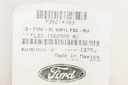 Front Passenger Seat Cushion Cover for Ford (FL3Z-1562900-AD)