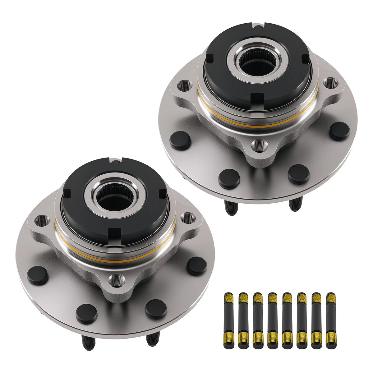 Front LH RH Wheel Hub & Bearing Assembly for Ford F-250 Super Duty (1999) 515076