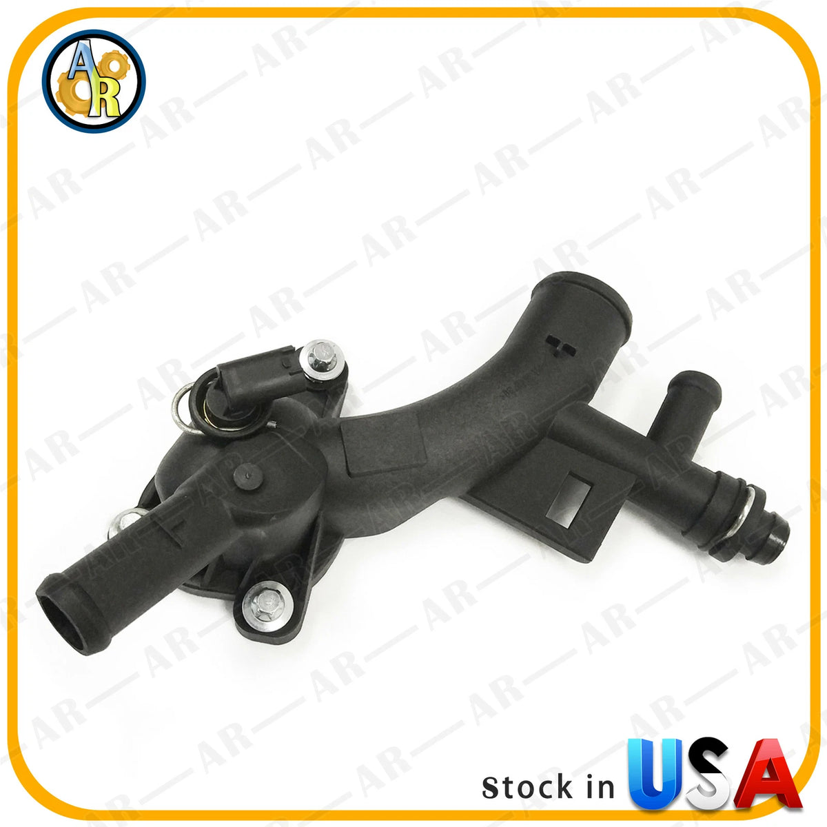 Water Pump Outlet Thermostat Housing for Buick Encore, Chevrolet Cruze, Sonic, Trax (2013–2021)