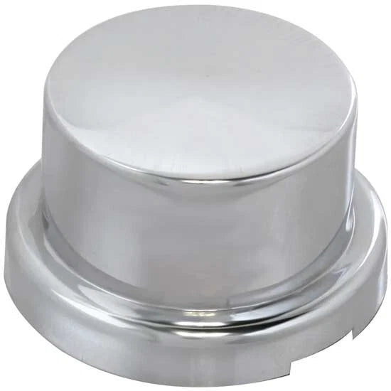 Chrome Plastic Top Hat Nut Cover for Universal Fit (7/8 x 15/16 Inch)
