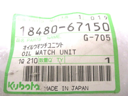 Genuine Oil Watch Unit for Kubota AE6500-3Y AV5500-B-3Y AV6500-B-3Y (–)