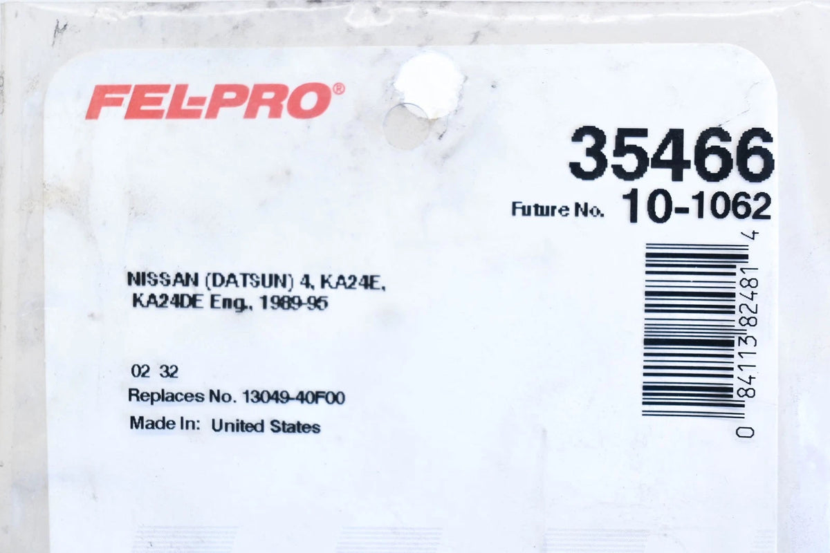 Set of 2 Thermostat Housing Gaskets for (Fel-Pro 35466, 10-1062, 13049-40F00)