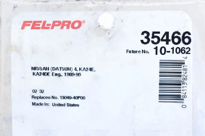 Set of 2 Thermostat Housing Gaskets for (Fel-Pro 35466, 10-1062, 13049-40F00)