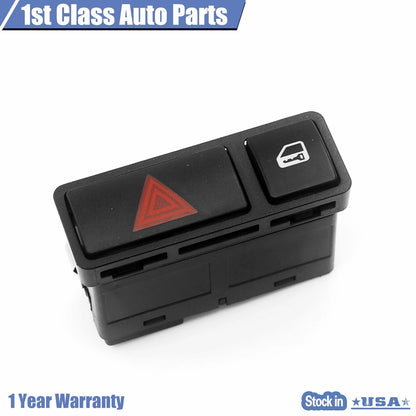 Locking Switch Hazard Warning Door Central Lock for BMW Z4 325i 330Ci M3 X5 (2003–2008)
